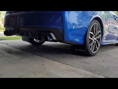 2015-2021 Subaru WRX STi REMARK Axleback Exhaust vs Stock Comparison