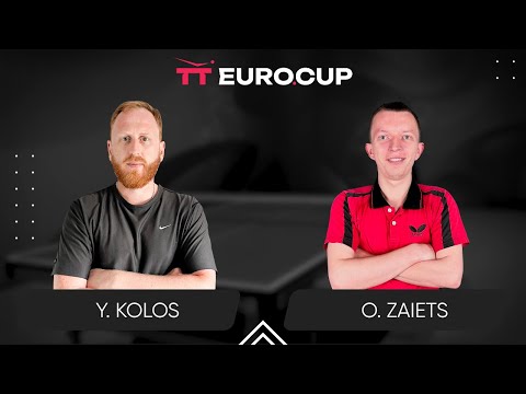 12:50 Yurii Kolos - Oleksii Zaiets 09.12.2023 TT Euro.Cup Ukraine Professional. TABLE 3