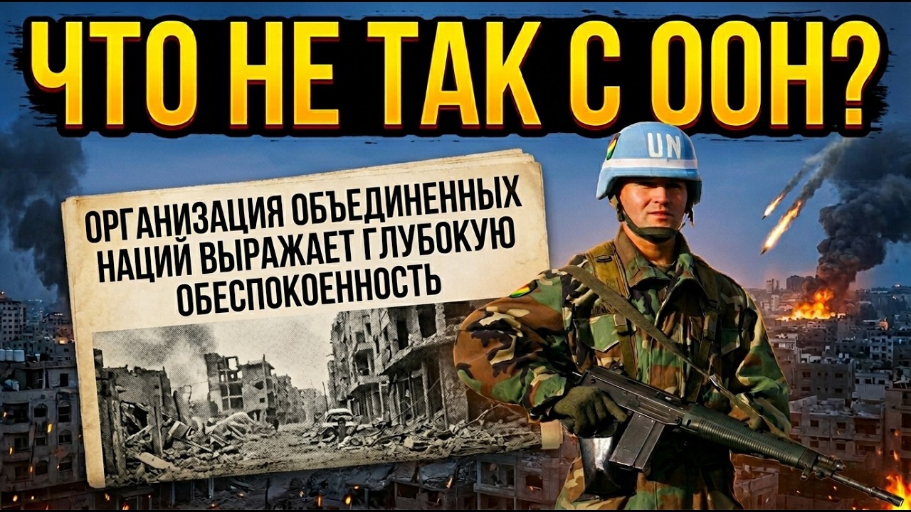 Мировое правительство за 5 млрд в год. Почему ООН не остановила ни одну ВОЙНУ?