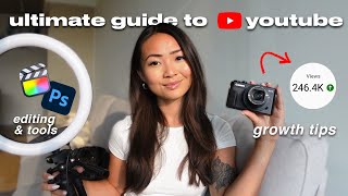 🎬 how to start a youtube channel | beginner youtube tips, how to film & edit youtube videos