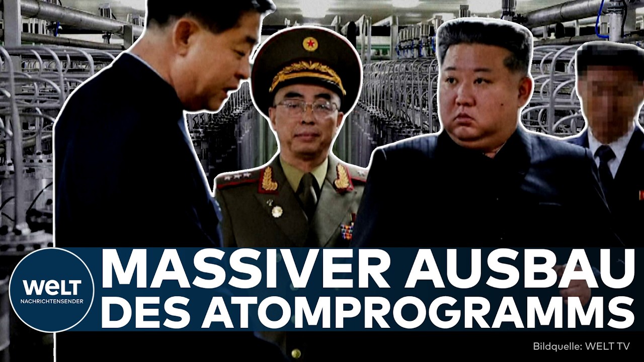 NORDKOREA: Atommaterial verdoppelt – Kim Jong-un kündigt massiven Ausbau seines Nuklearprogramms an