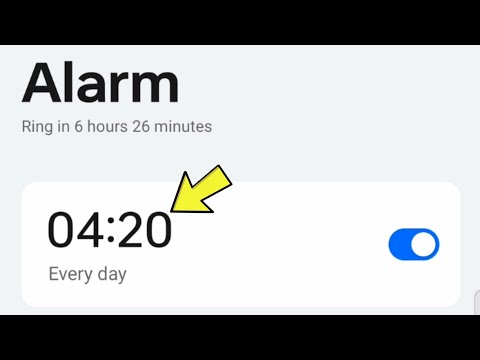 how to set alarm Oppo Reno 6 Pro phone | Reno 6 Pro set alarm