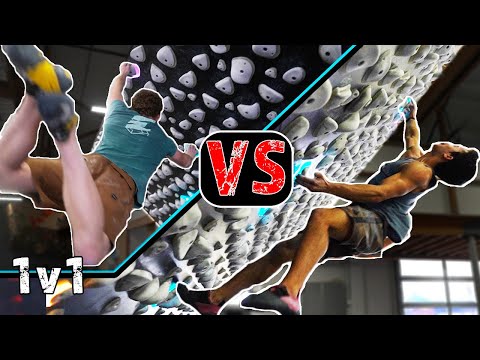 DOUBLE DIGIT Climbers compete on KILTER BOARD