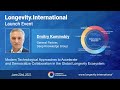 Longevity International Launch Event Dmitry Kaminskiy
