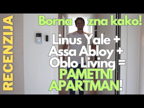 Borna iz Rijeke ima pametni apartman - Yale + Assa Abloy + Oblo Living