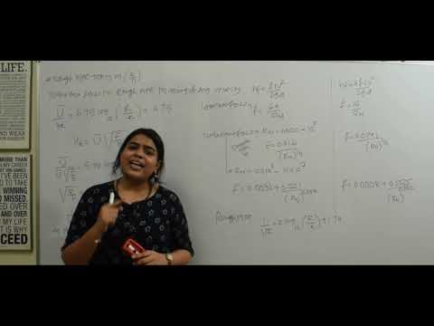 Friction factor for Laminar flow & Turbulent flow | Smooth & Rough Pipe | Turbulent flow | Pipe Flow