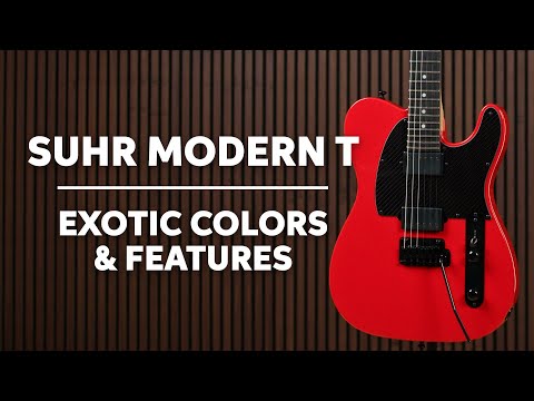 Suhr 10th Anniversary Andy Wood Signature Modern T HH Electric Guitar Demo
