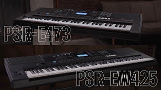 Video thumbnail for Yamaha PSR E473 and PSR EW425 - A New World Of Sound Generation Possibilities. by yamahamusicians