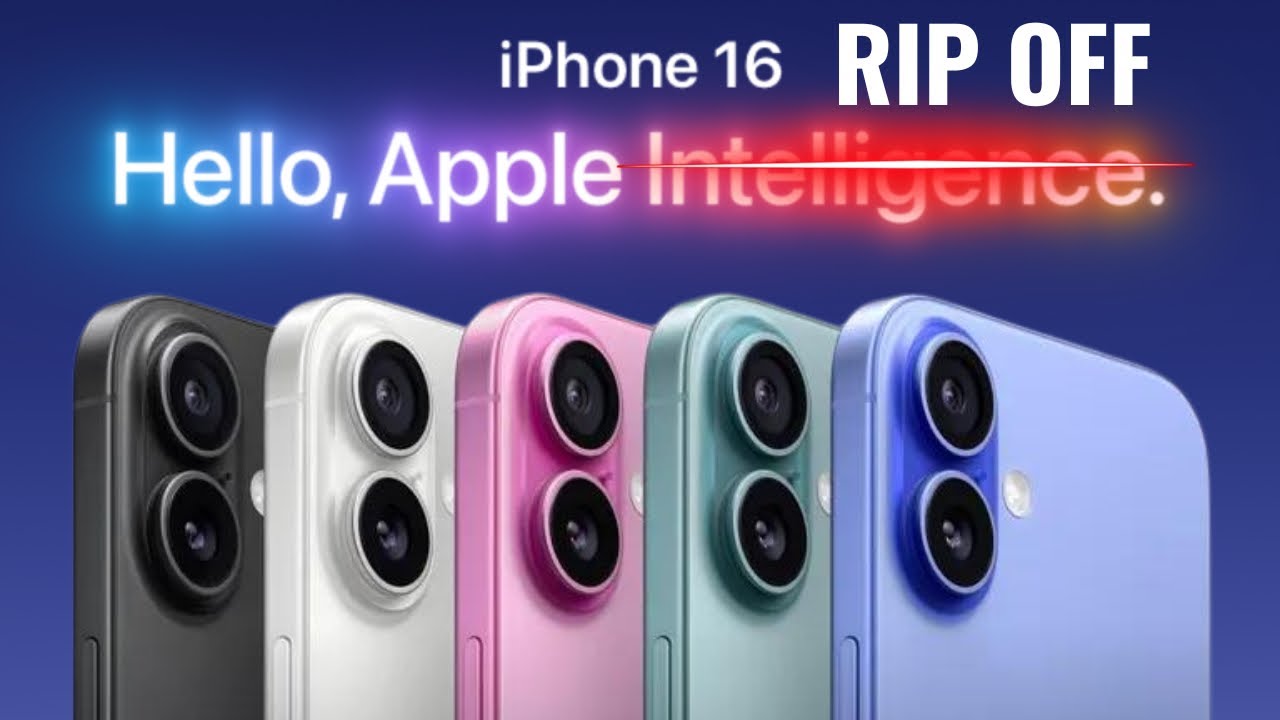 iPhone 16 Buyers: Apple Thinks You're Stupid