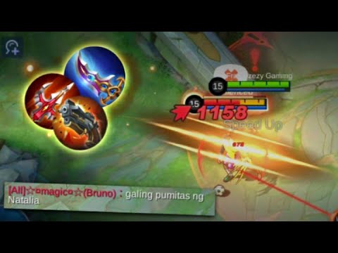 THIS IS HOW YOU GANK YOUR ENEMY WHEN THERE IS A TEAMFIGHT USING NATALIA - MLBB