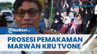 Detik-Detik Haru Pemakaman Marwan, Kru TvOne Korban Kecelakaan Tol Pemalang