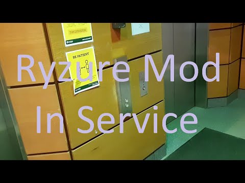 Ryzure Mod Now in Service Otis Series 1 Traction Elevators at University Terrace Building U of A
