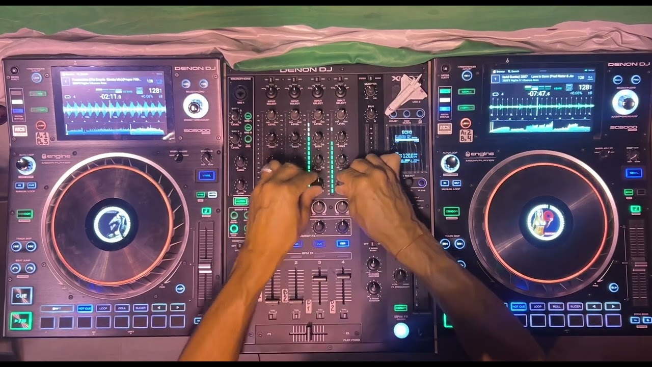 Video thumbnail for Gustavo Rosas. Dj Gus. In the Denon Mix. Shiny Disco + David Guetta RMX in Buenos Aires. Enero.2024.