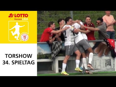 Torshow 34. Spieltag LOTTO Hessenliga 2022/2023