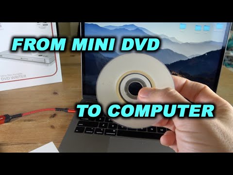 How to transfer Mini DVD videos to a computer