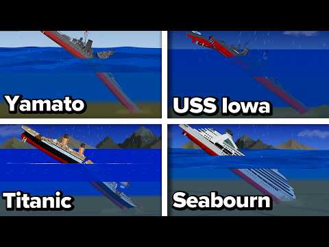 ⚓Famous Ships Sink Like Edmund Fitzgerald | Animation