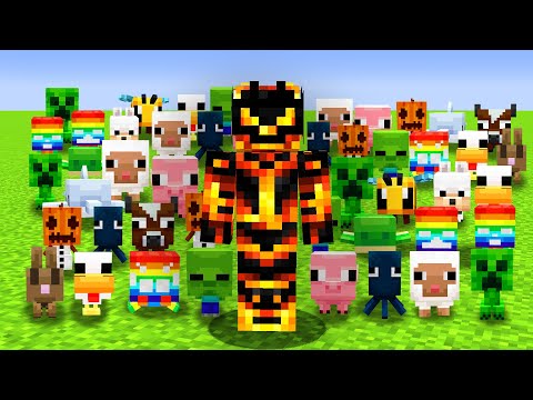 Tæmmer 100 Pets I Minecraft!