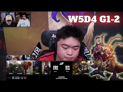 FPX vs TES - Game 2 | Week 5 Day 4 LPL Spring 2025 Split 2 | FunPlus Phoenix vs Top Esports G2 full