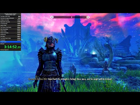 ASMR | Speedrunning the entire Skyrim Main Quest 🐲 Can I beat my previous time?