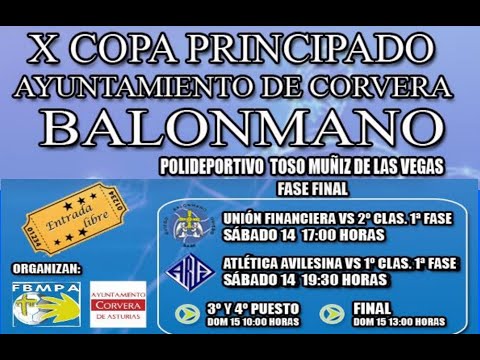 COPA PRINCIPADO BALONMANO 2024  3º y 4º puesto REAL GRUPO DE CULTURA COVADONGA - HORIZONTE ATLETICA