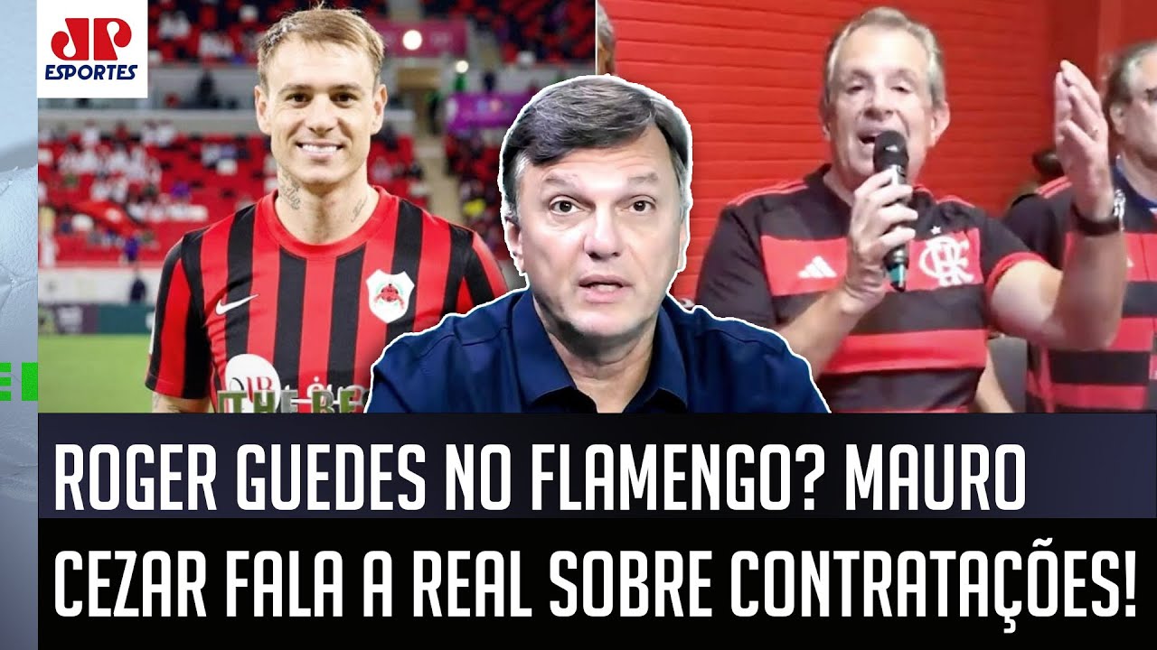 "SINCERAMENTE, o que EU SEI É O SEGUINTE: o Flamengo..." Mauro Cezar MANDA A REAL sobre Roger Guedes