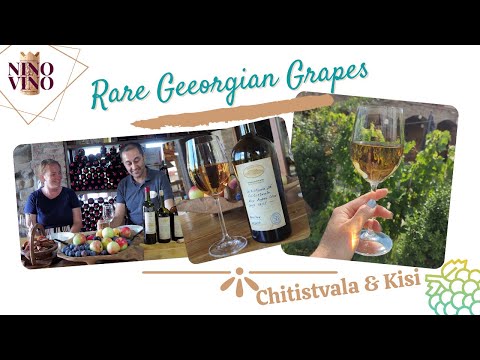 Rare Georgian wine grapes | Chitistvala & Kisi from the Tchotiashvili Family Vineyards | NinoVino