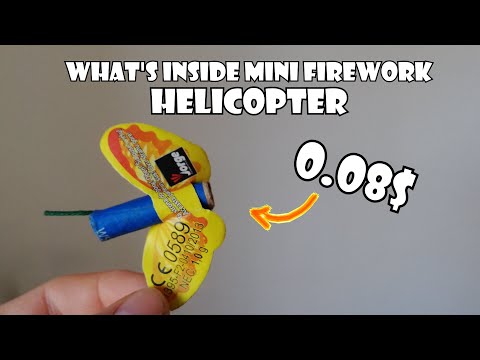 What's Inside Mini Firework Helicopter?