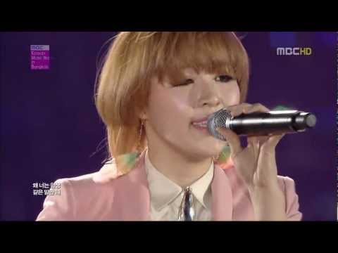 Korean Music Wave Concert in Bangkok 2012 Live 3/9