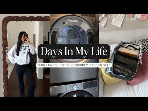 DAYS IN MY LIFE: Onion Gate, Colonoscopy, & Nuuly Unboxing