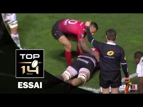 TOP 14 - Toulon - Pau : 21-17 Essai Konstantin MIKAUTADZE (TLN) - J12 - Saison 2015/2016