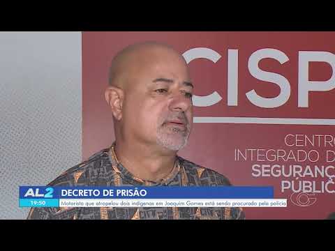 Motorista que atropelou dois indígenas em Joaquim Gomes é considerado foragido - 04/12/2025