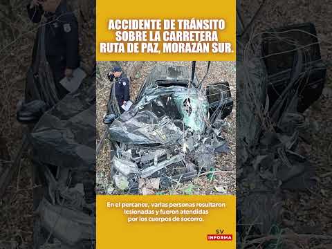 Accidente de tránsito en Morazán. #shorts
