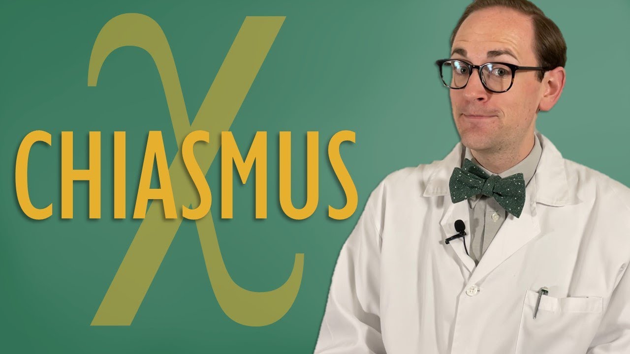 What is the effect of a chiasmus?