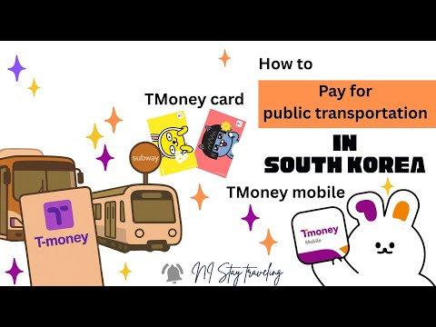 PART 1: TMONEY CARD & RELOADING ON THE TMONEY MOBILE APP | Traveling in South Korea