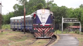 preview picture of video 'ALCO 654 llegando a empalme Lobos (03-11-2014)'