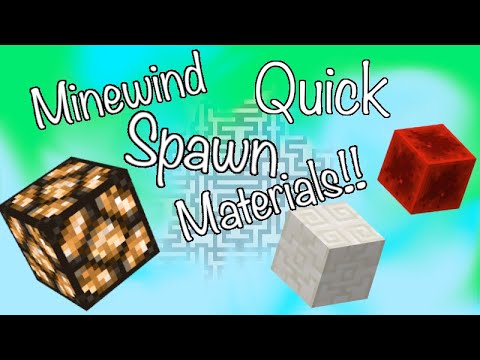 How to Instantly Get Tons of Materials: Minewind