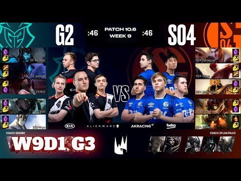 G2 Esports vs Schalke 04 | Week 9 Day 1 S10 LEC Spring 2020 | G2 vs S04 W9D1