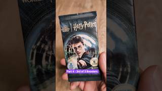 Part 4 - Panini Harry Potter Magical Inspiration Trading Cards Booster Pack Opening. #harrypotter