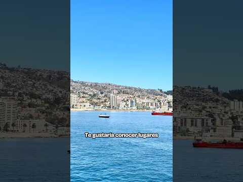 Te gustaría conocer viña del mar y Valparaíso en un día?#chile #viñadelmar #valparaiso #parati #fyp