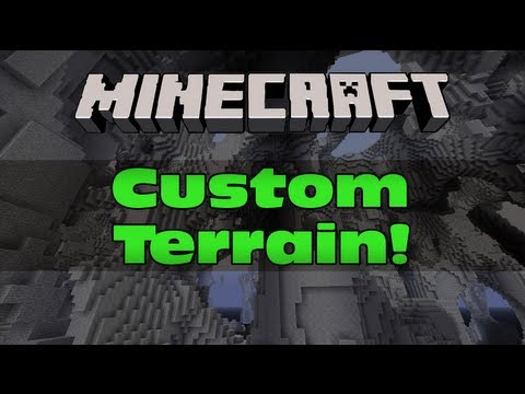 Minecraft Tutorial - How To Create Custom Terrain Using Omen Map Editor
