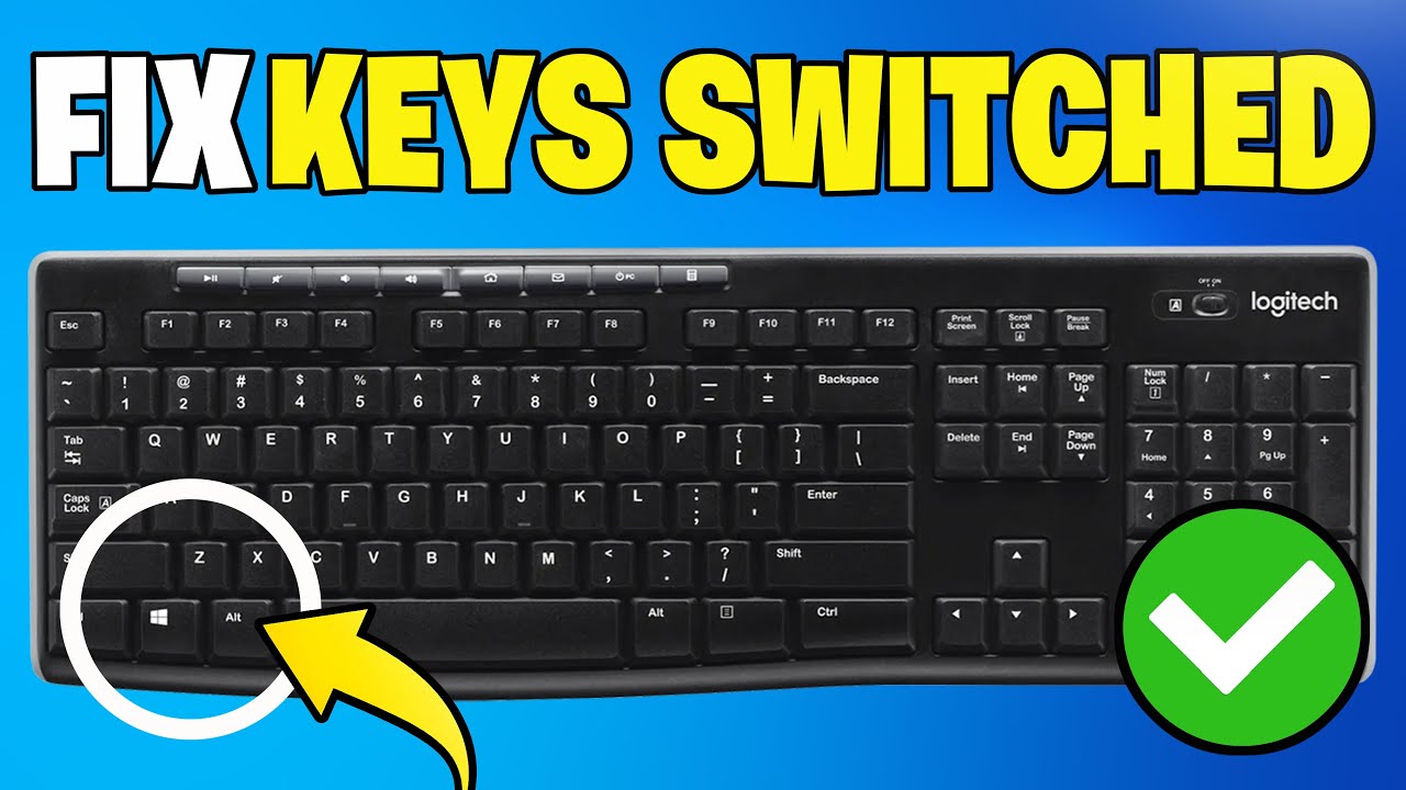 How To Fix Left ALT & Windows Key Swapped - NEW 2026✅