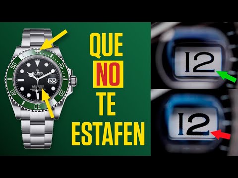 Cómo saber si un reloj es original o falso ✔️ Trucos y qué mirar 👀