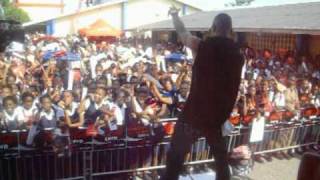 BEAT BOXER MIXING LAB AT ST ANDREW TECHNICAL HIGH SCHOOL