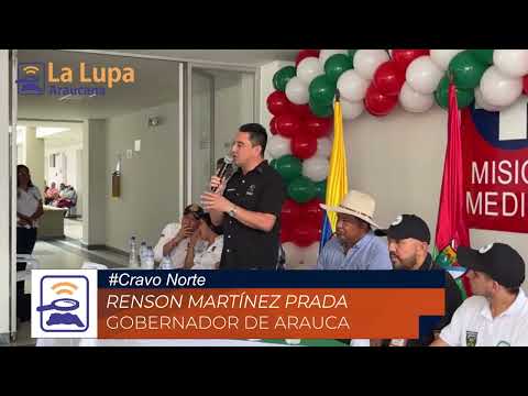 GOBERNADOR DE ARAUCA HIZO ANUNCIOS DE VARIOS PROYECTOS PARA EL MUNICIPIO DE CRAVO NORTE