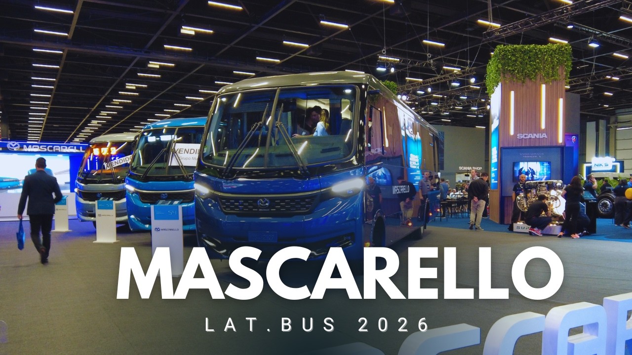 Mascarello lança os micros S2, S3 e S4 na Lat.Bus 2026 | Walkaround Frota&Cia