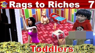 The Sims 4 Let's Play Rags to Riches Toddlers EP7