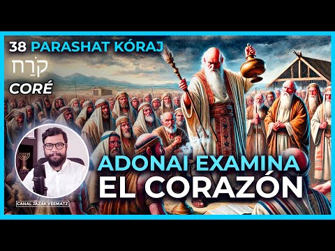 EL ETERNO EXAMINA EL CORAZÓN  | #38 PARASHAT KÓRAJ  (CORÉ) #creencias #tiemporeal #torah #biblia