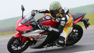 2015 Yamaha YZF R3 First Ride Video Review