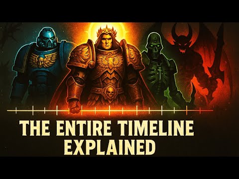 The Entire Warhammer 40K Timeline To Fall Asleep To