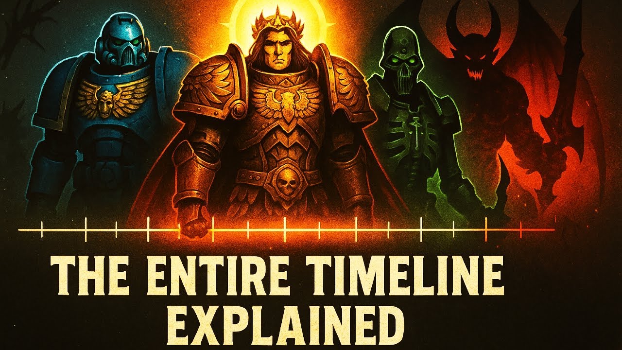 The Entire Warhammer 40K Timeline To Fall Asleep To